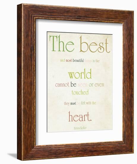 The Heart-Sylvia Coomes-Framed Premium Giclee Print