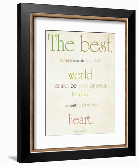 The Heart-Sylvia Coomes-Framed Premium Giclee Print