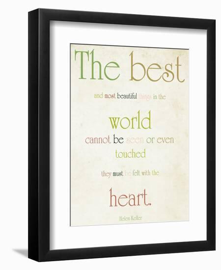 The Heart-Sylvia Coomes-Framed Premium Giclee Print