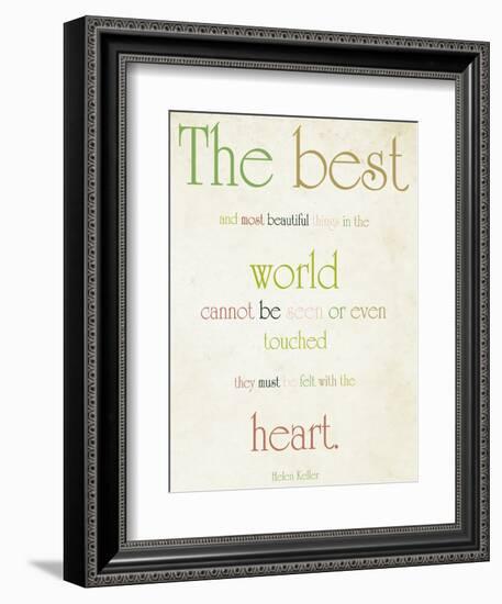 The Heart-Sylvia Coomes-Framed Premium Giclee Print