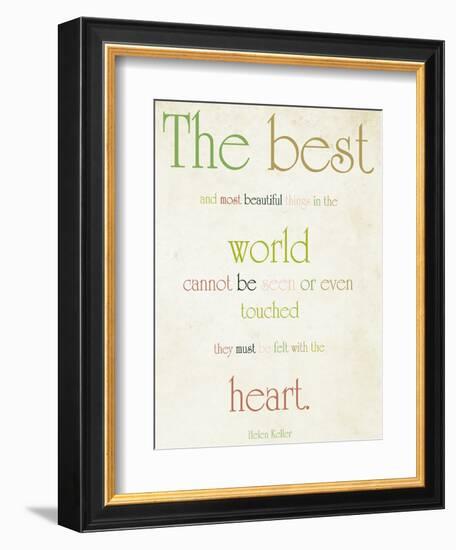 The Heart-Sylvia Coomes-Framed Premium Giclee Print