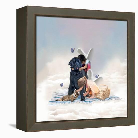 The Heaven Of Animals-Nancy Tillman-Framed Stretched Canvas