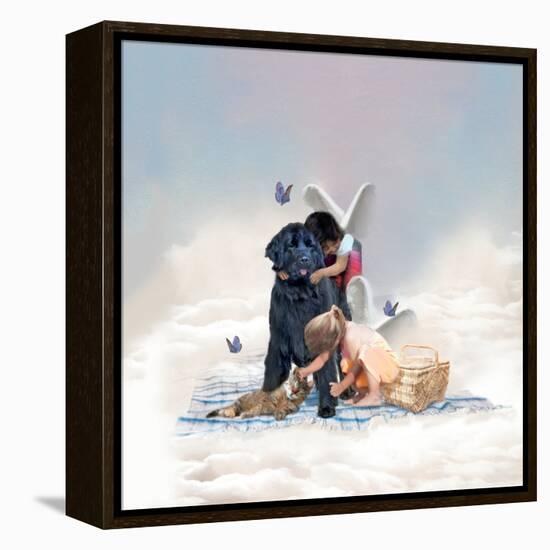 The Heaven Of Animals-Nancy Tillman-Framed Stretched Canvas