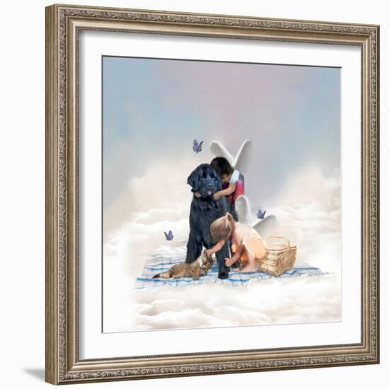 The Heaven Of Animals-Nancy Tillman-Framed Premium Giclee Print