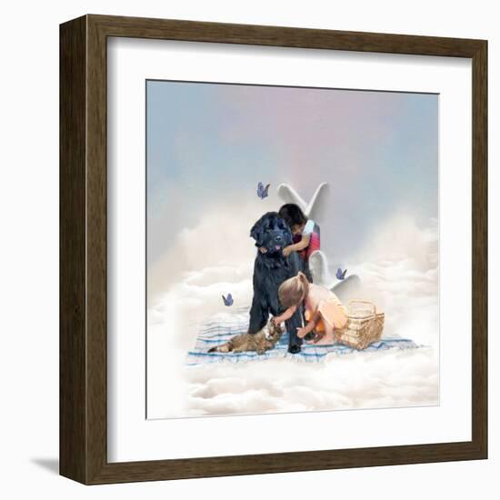 The Heaven Of Animals-Nancy Tillman-Framed Art Print