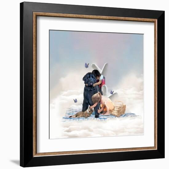 The Heaven Of Animals-Nancy Tillman-Framed Art Print