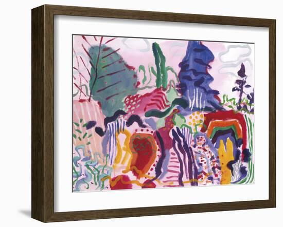 The Height Of Summer-Gerry Baptist-Framed Giclee Print