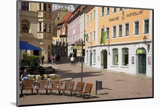 The Heinrichsplatz in the Old Town of Mei§en-Uwe Steffens-Mounted Photographic Print