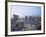 The Helix Bridge and Marina Bay Sands, Elevated View over Singapore, Marina Bay, Singapore-Gavin Hellier-Framed Photographic Print