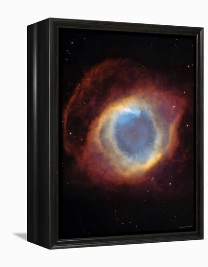 The Helix Nebula-Stocktrek Images-Framed Premier Image Canvas