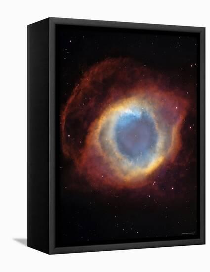 The Helix Nebula-Stocktrek Images-Framed Premier Image Canvas