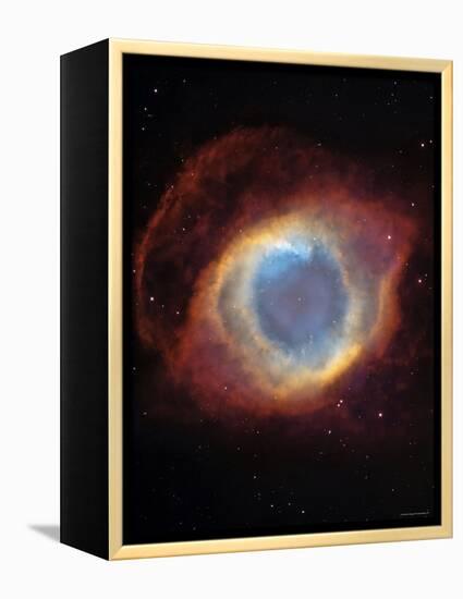 The Helix Nebula-Stocktrek Images-Framed Premier Image Canvas