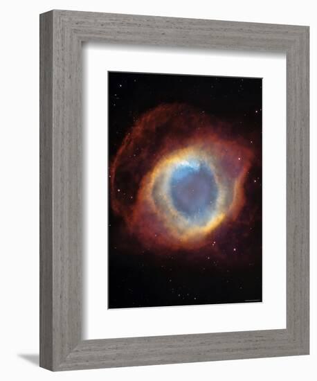 The Helix Nebula-Stocktrek Images-Framed Photographic Print