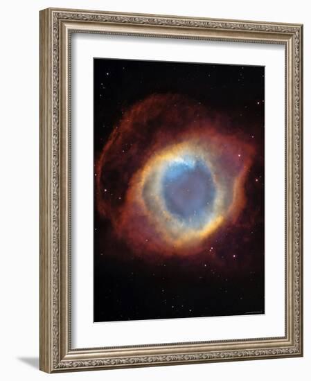 The Helix Nebula-Stocktrek Images-Framed Photographic Print