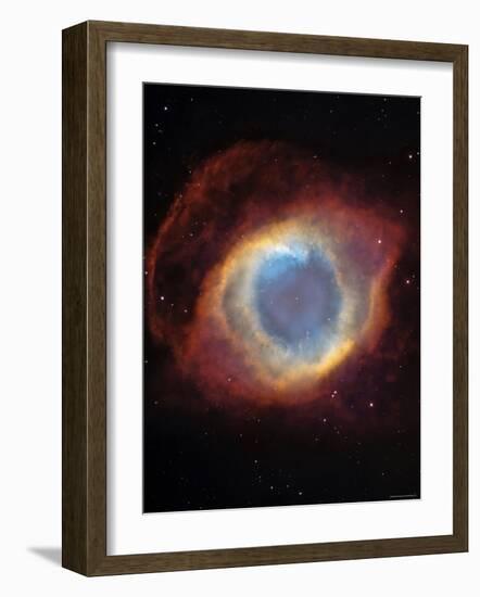 The Helix Nebula-Stocktrek Images-Framed Photographic Print