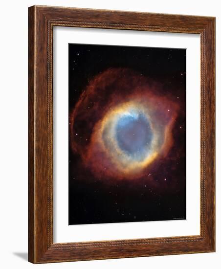 The Helix Nebula-Stocktrek Images-Framed Photographic Print