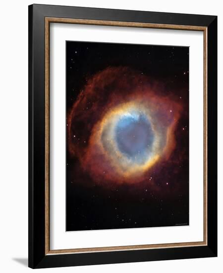 The Helix Nebula-Stocktrek Images-Framed Photographic Print