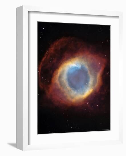 The Helix Nebula-Stocktrek Images-Framed Photographic Print