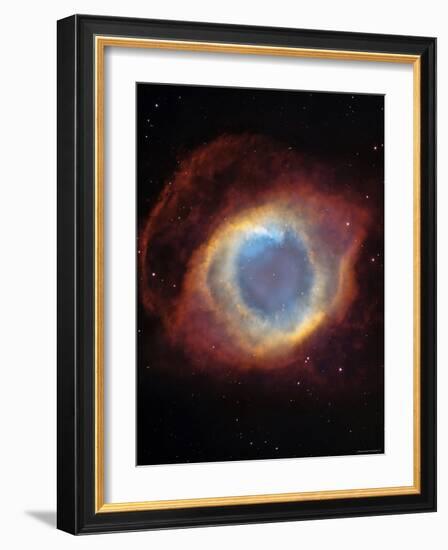 The Helix Nebula-Stocktrek Images-Framed Photographic Print