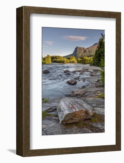 The Hemsila river in summer, Norway-Bernard Castelein-Framed Photographic Print