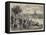 The Henley-On-Thames Regatta, a Sketch by the Riverside-Henry Woods-Framed Premier Image Canvas