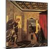 The Herald Angel and the Annunciation-Giovanni Bellini-Mounted Giclee Print