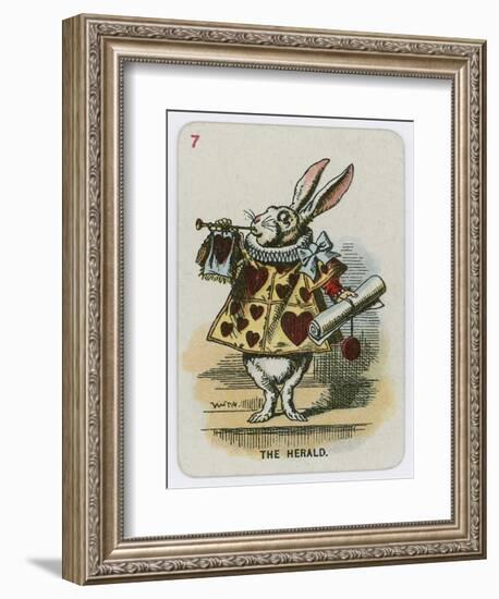 The Herald-John Tenniel-Framed Giclee Print