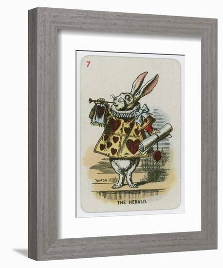 The Herald-John Tenniel-Framed Giclee Print