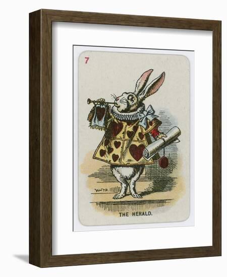 The Herald-John Tenniel-Framed Giclee Print