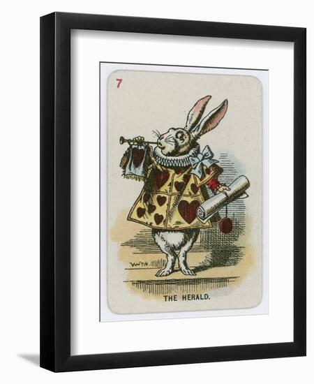 The Herald-John Tenniel-Framed Giclee Print