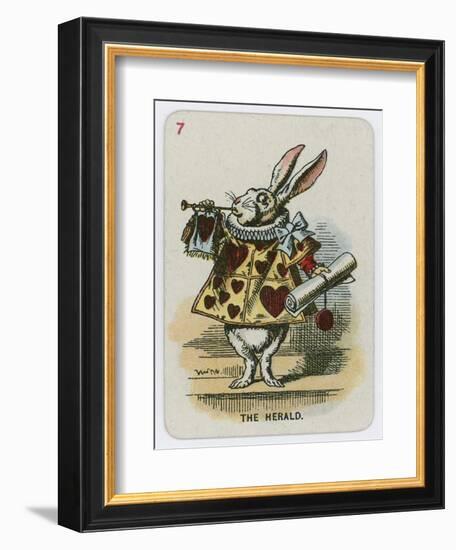 The Herald-John Tenniel-Framed Giclee Print