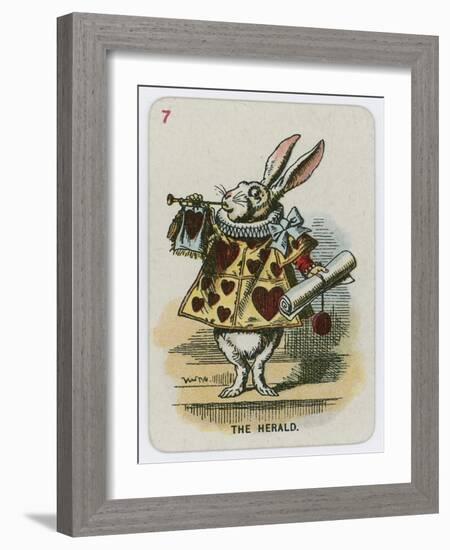 The Herald-John Tenniel-Framed Giclee Print