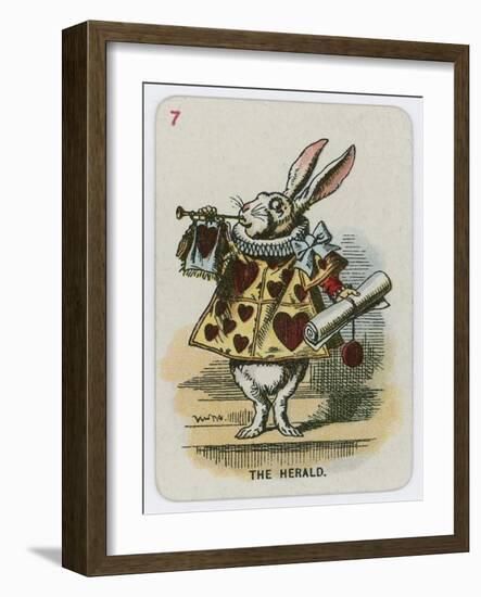 The Herald-John Tenniel-Framed Giclee Print