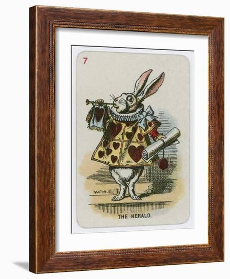 The Herald-John Tenniel-Framed Giclee Print