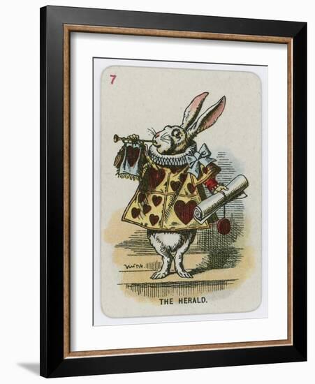 The Herald-John Tenniel-Framed Giclee Print