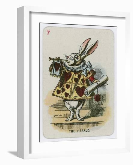 The Herald-John Tenniel-Framed Giclee Print