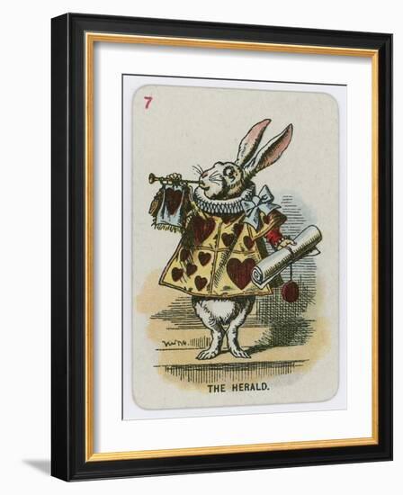 The Herald-John Tenniel-Framed Giclee Print