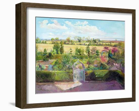 The Herb Garden After the Harvest-Timothy Easton-Framed Giclee Print