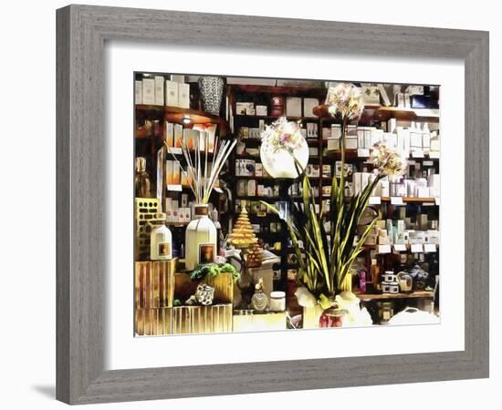 The Herbalist At Christmas-Dorothy Berry-Lound-Framed Giclee Print