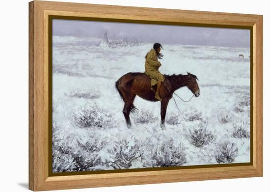 The Herd Boy-Frederic Sackrider Remington-Framed Premier Image Canvas