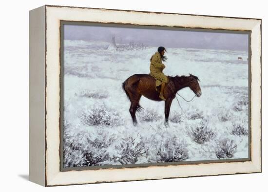 The Herd Boy-Frederic Sackrider Remington-Framed Premier Image Canvas