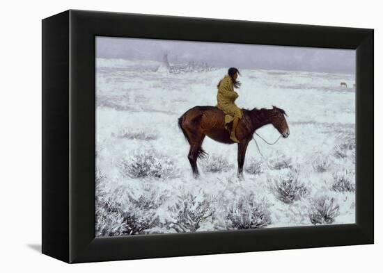 The Herd Boy-Frederic Sackrider Remington-Framed Premier Image Canvas