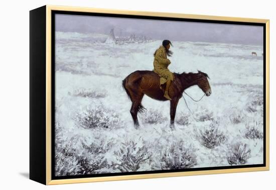 The Herd Boy-Frederic Sackrider Remington-Framed Premier Image Canvas