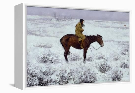 The Herd Boy-Frederic Sackrider Remington-Framed Premier Image Canvas