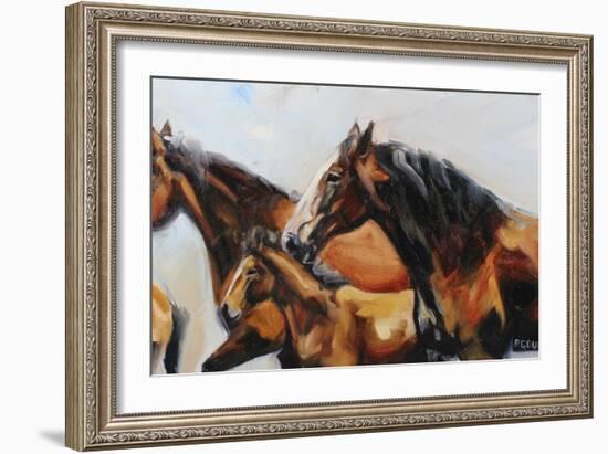 The Herd-Renee Gould-Framed Giclee Print