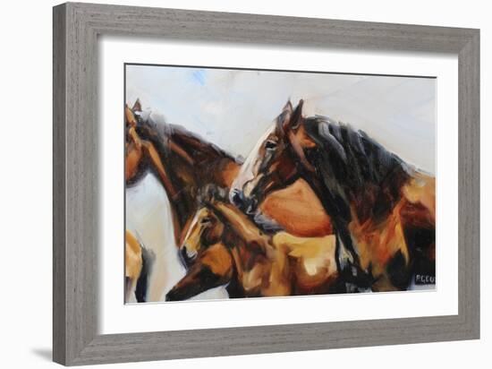 The Herd-Renee Gould-Framed Giclee Print