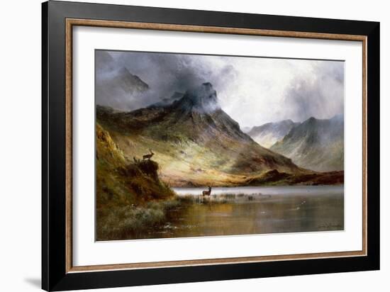 The Herds O Aberdeen-Alfred de Breanski-Framed Giclee Print