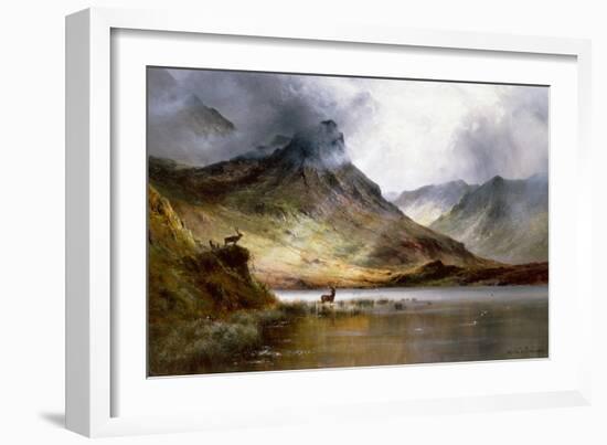 The Herds O Aberdeen-Alfred de Breanski-Framed Giclee Print