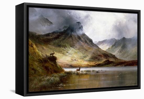 The Herds O Aberdeen-Alfred de Breanski-Framed Premier Image Canvas