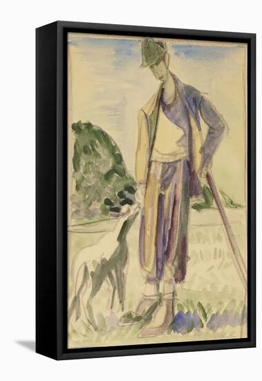The Herdsman-Ernst Ludwig Kirchner-Framed Premier Image Canvas